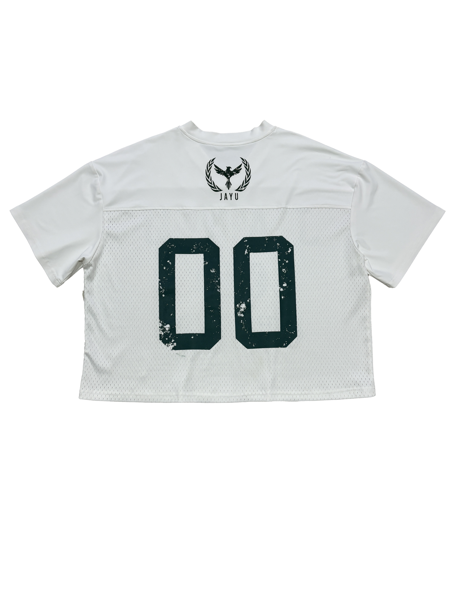 WHITE/JADE GREEN JAYU ATHL DEPT JERSEY