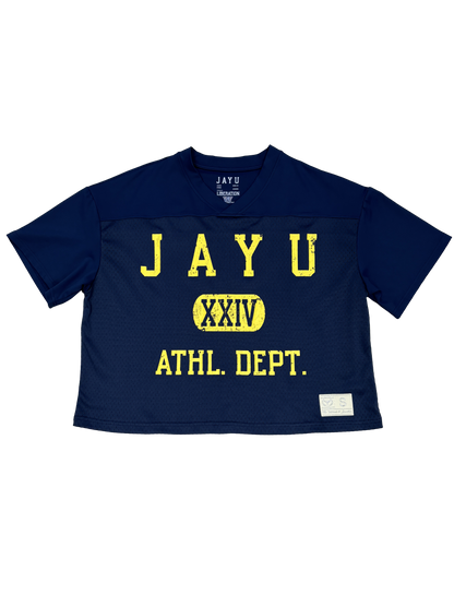 NAVY BLUE/YELLOW JAYU ATHL DEPT JERSEY