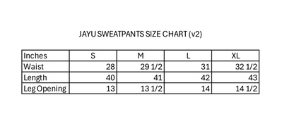 JAYU DISTRESSED SWEATPANTS (GREY)