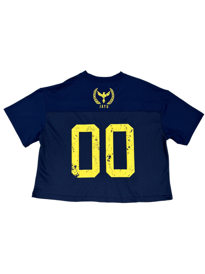 NAVY BLUE/YELLOW JAYU ATHL DEPT JERSEY