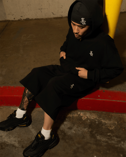 JAYU ZIP-UP (BLACK)