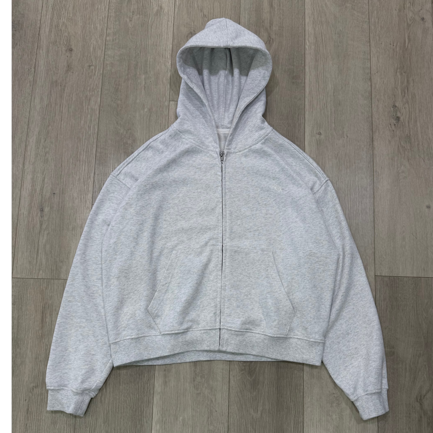 JAYU ZIP-UP (LIGHT GREY)