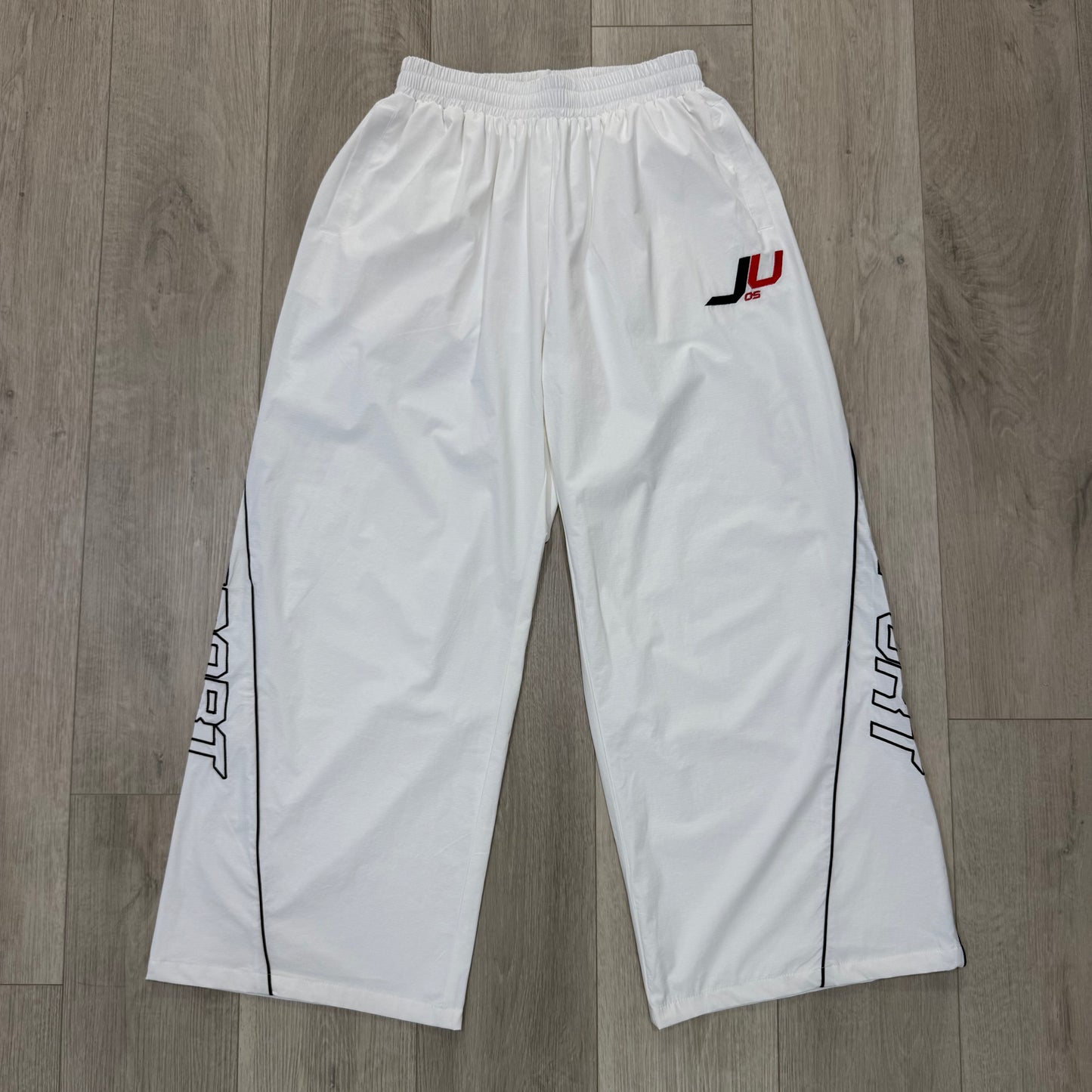 JAYU SPORTS NYLON PANTS - WHITE