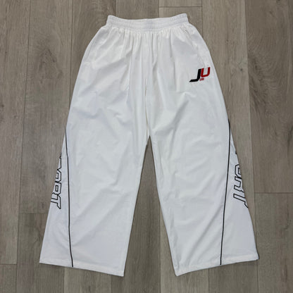 JAYU SPORTS NYLON PANTS - WHITE