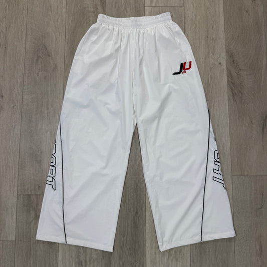 JAYU SPORTS NYLON PANTS - WHITE