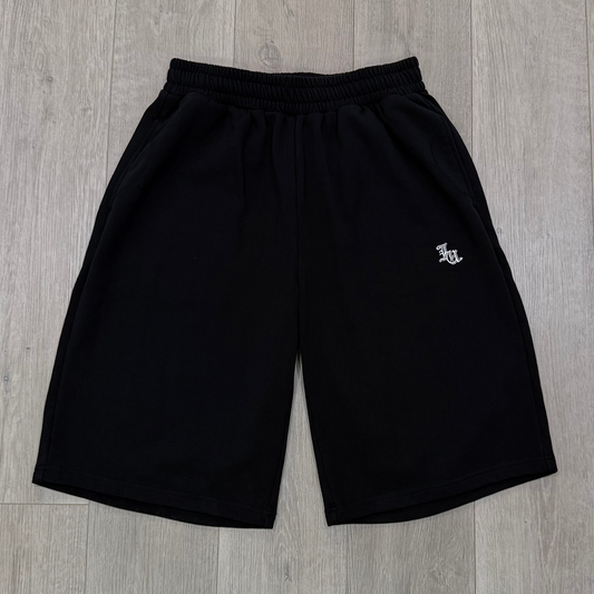 JAYU SWEAT SHORTS (BLACK)