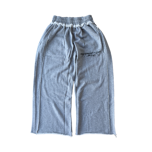 JAYU DISTRESSED SWEATPANTS (GREY)
