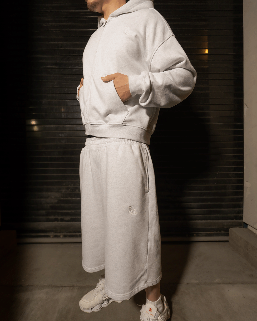 JAYU ZIP-UP (LIGHT GREY)