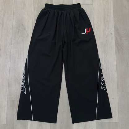 JAYU SPORTS NYLON PANTS - BLACK