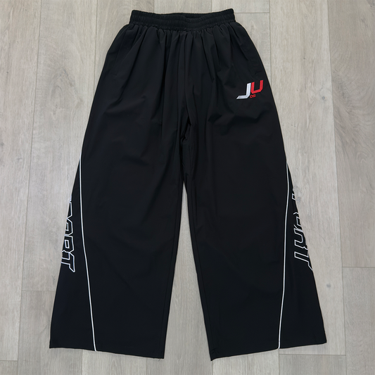 JAYU SPORTS NYLON PANTS - BLACK