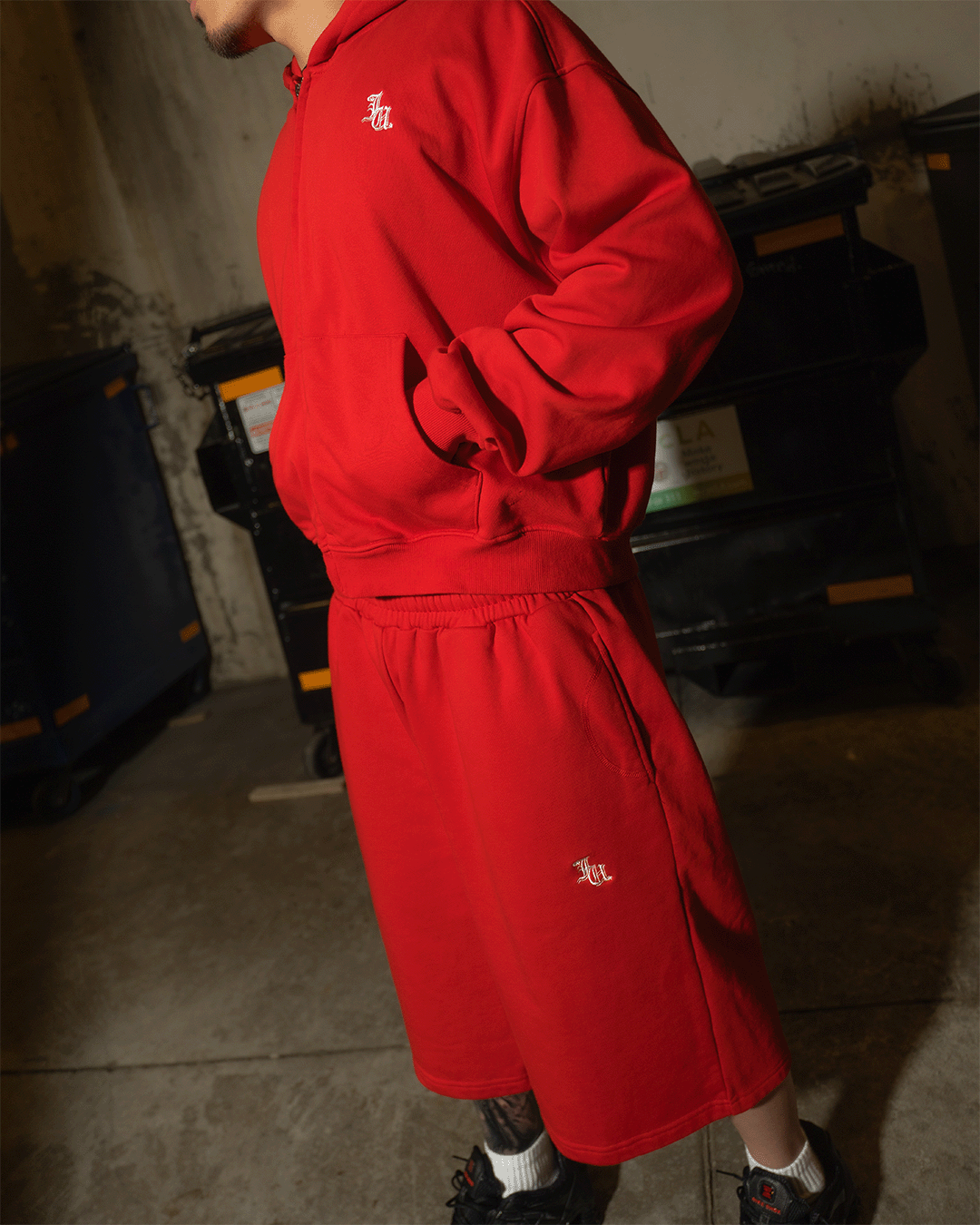 JAYU ZIP-UP (RED)